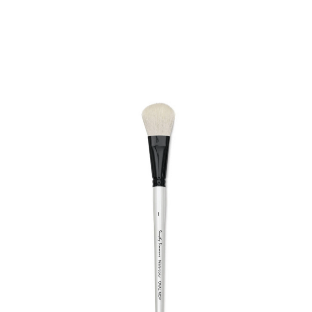 Simply Simmons Watercolour Goat Hair Oval Brush