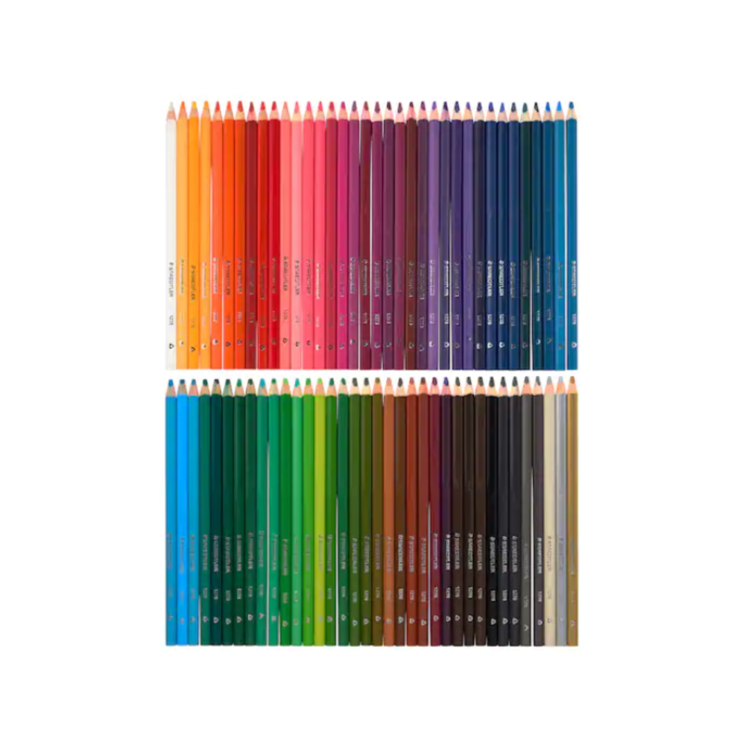 Staedtler Triangular Coloured Pencil Set of 72