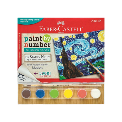 Faber-Castell Paint-by-Number Museum Series "Starry Night"