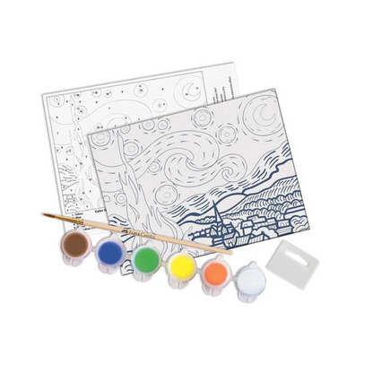 Faber-Castell Paint-by-Number Museum Series "Starry Night"