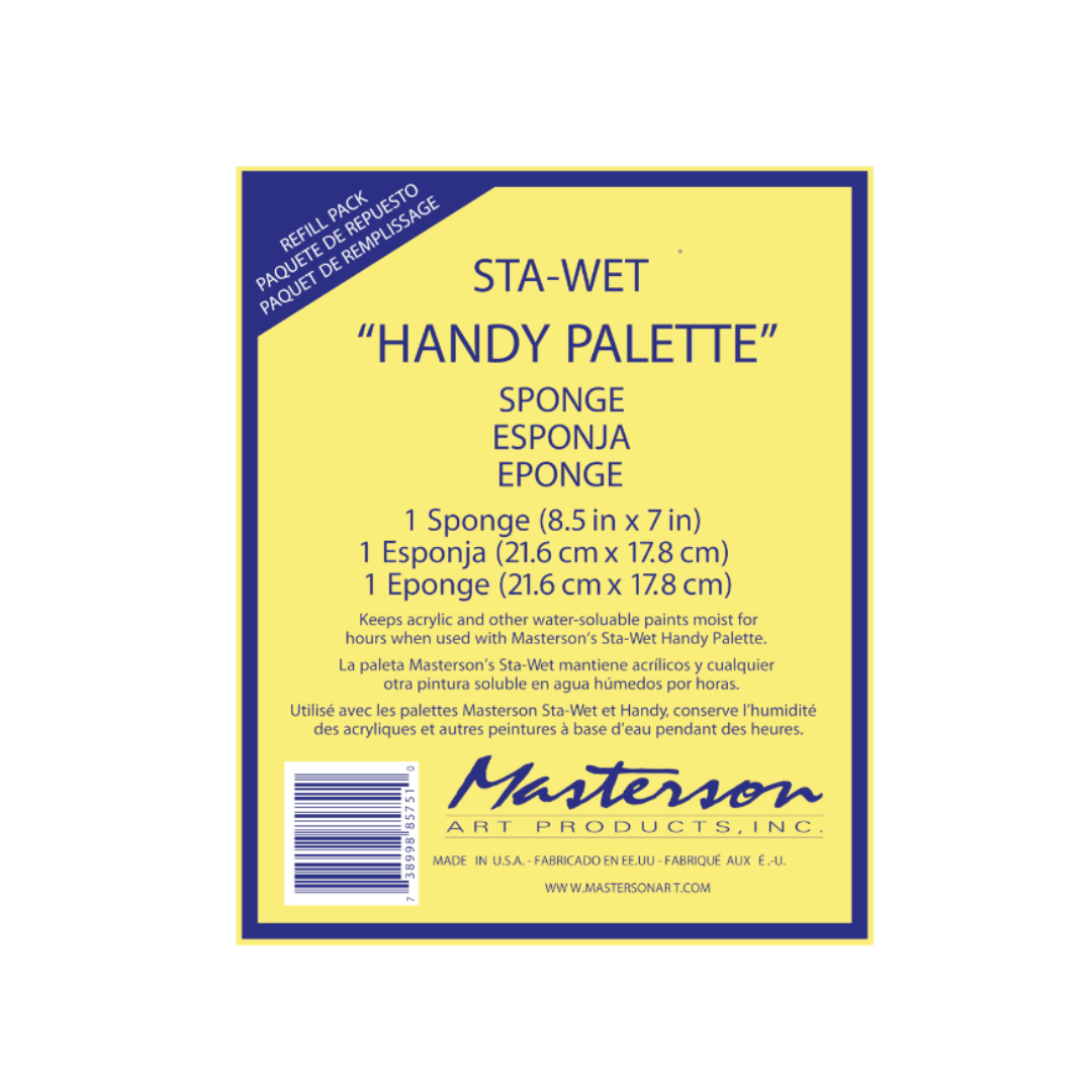 Masterson's Sta-Wet Handy Palette Sponge Refill