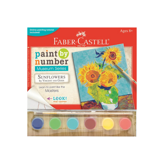 Faber-Castell Paint-by-Number Museum Series "Sunflowers"