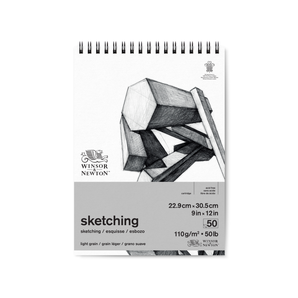W&N Sketchbook 50 sheets 50lb/110gsm