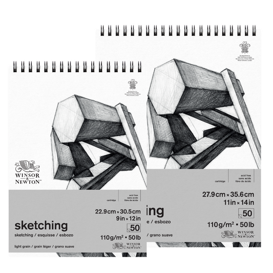 W&N Sketchbook 50 sheets 50lb/110gsm