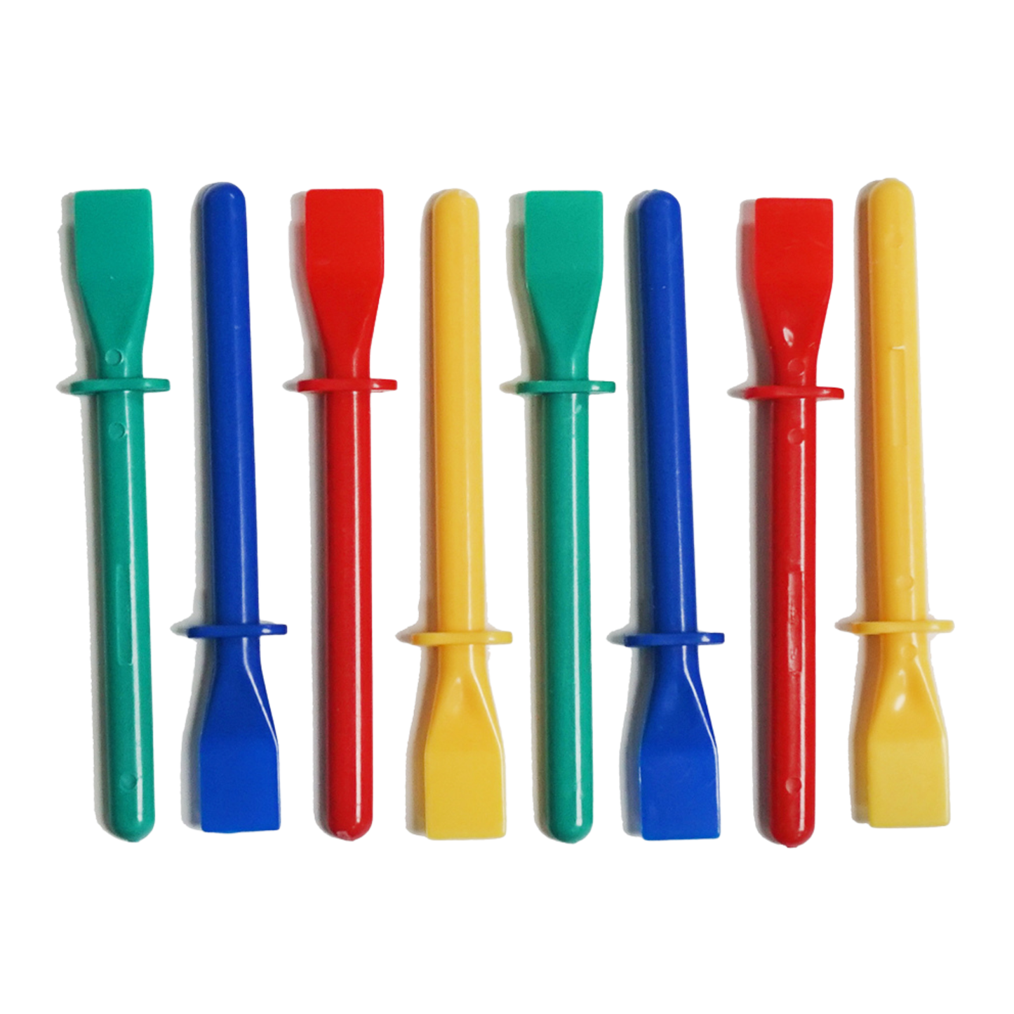 Plastic Paint Scrapers Set of 8