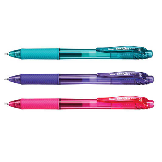 Pentel EnerGel-X Retractable Gel Roller (0.5mm) Needle Tip