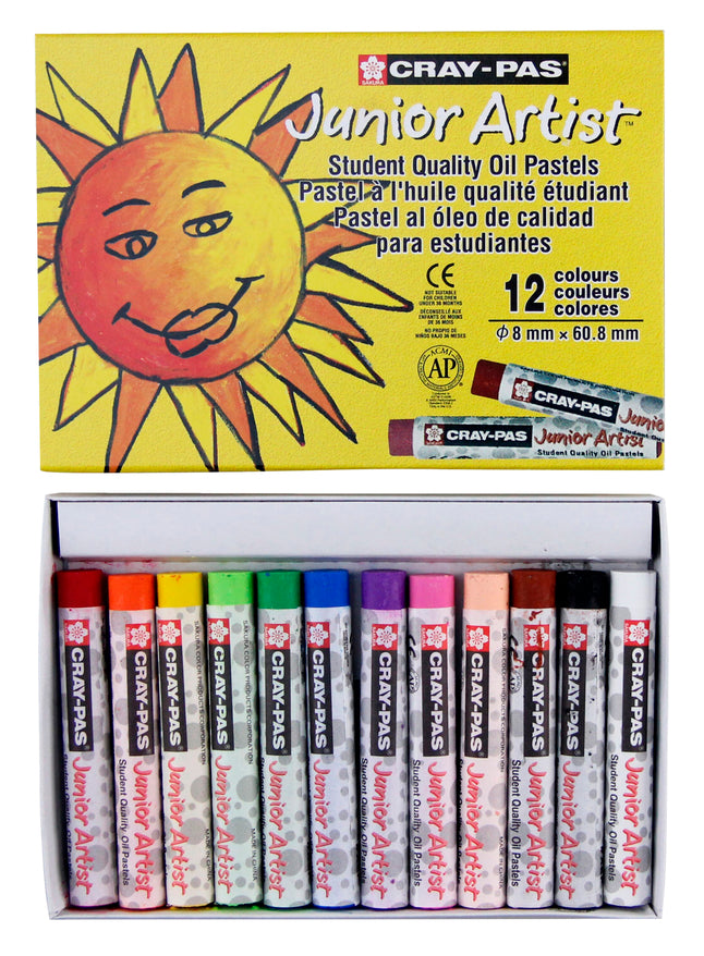 Sakura Cray-Pas Junior Oil Pastel Set of 12